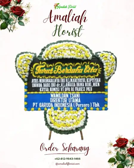 Papan Bunga Duka Pulogedang